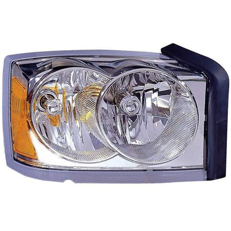 Head Lamp Passenger Side Dodge Dakota 2005 (Without Black Bezel) Capa , Ch2503159C – Hunt Parts