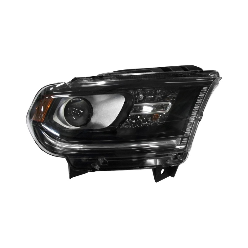 Head Lamp Passenger Side Dodge Durango 2016-2020 Without Led Lamp Chrome Trim Capa , Ch2503303C – Hunt Parts