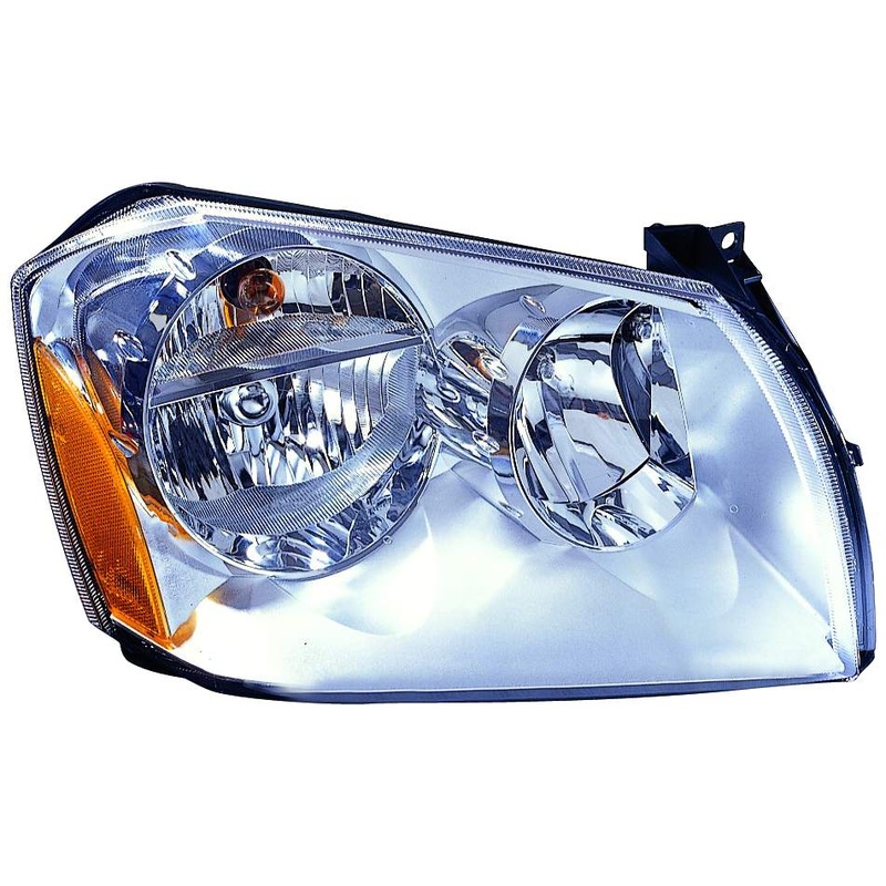Head Lamp Passenger Side Dodge Magnum 2005-2007 Chrome 5.7L Capa , Ch2503165C – Hunt Parts
