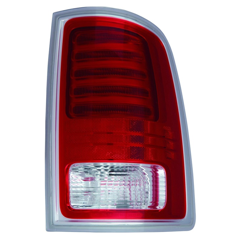 Tail Lamp Passenger Side Ram Ram 1500 2013-2018 Led Chrome Laramie/Longhorn Models Capa , Ch2801203C – Hunt Parts