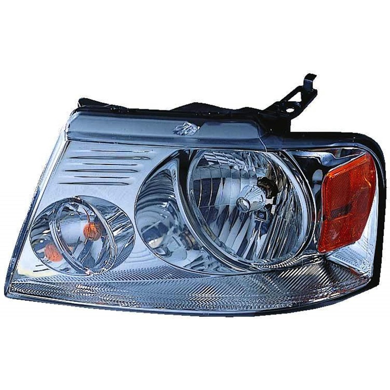 Head Lamp Driver Side Ford F150 2004-2008 With Chrome Trim Capa , Fo2502201C – Hunt Parts