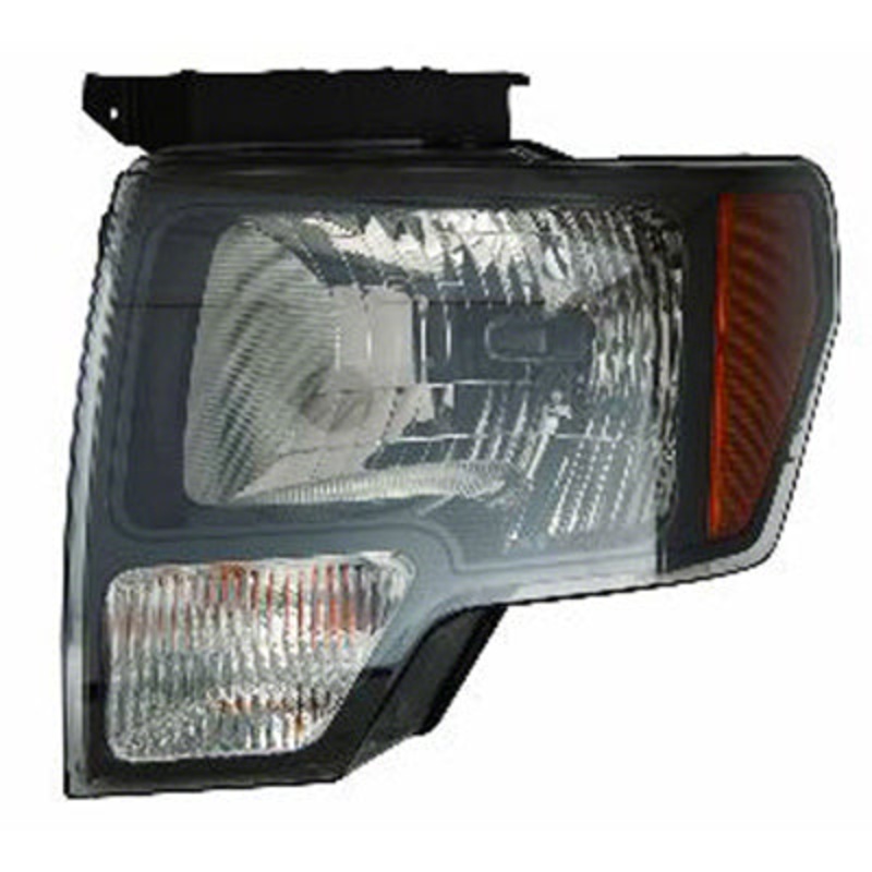 Head Lamp Driver Side Ford F150 Raptor 2010-2014 Svt Raptor Model Smoked With Black Border Capa , Fo2502289C – Hunt Parts