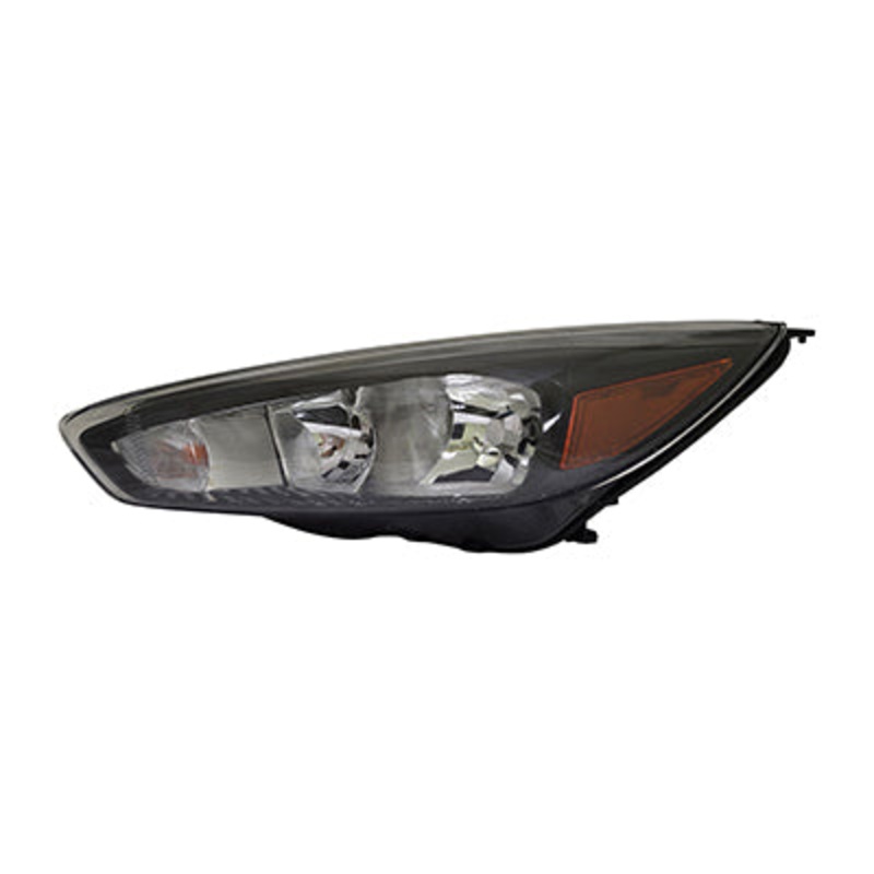 Head Lamp Driver Side Ford Focus 2015-2018 Black Bezel Without Drl Sedan /Hatchback Capa , Fo2502337C – Hunt Parts