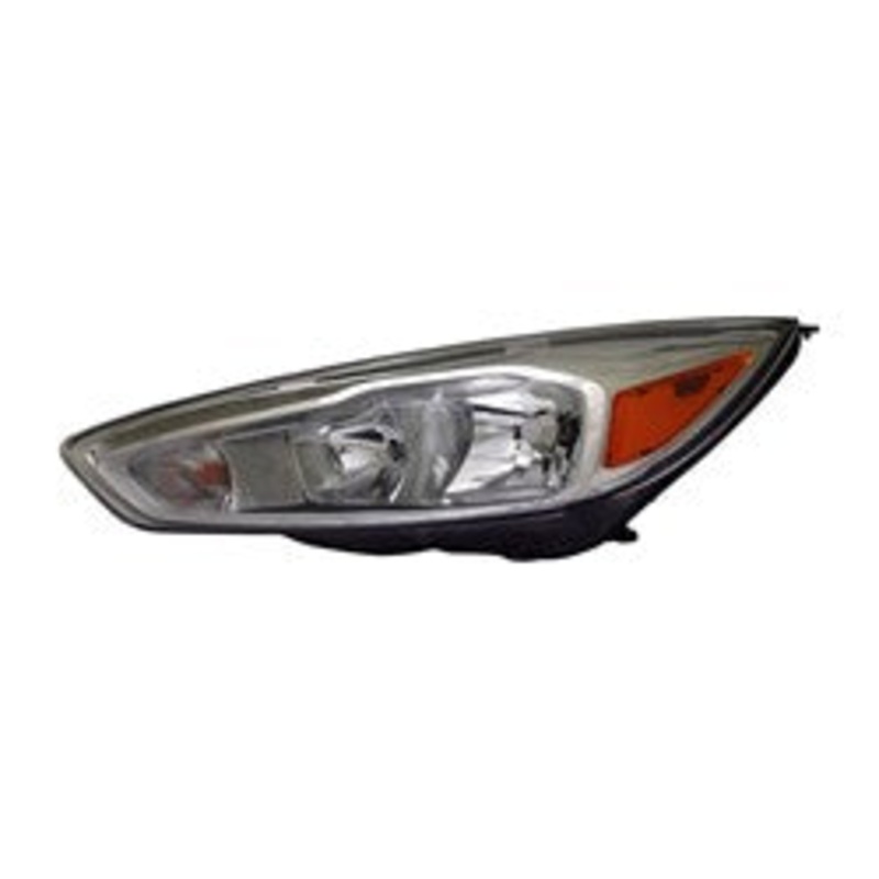 Head Lamp Driver Side Ford Focus 2015-2018 Halogen With Alum Bezel/Led Drl Capa , Fo2502340C – Hunt Parts