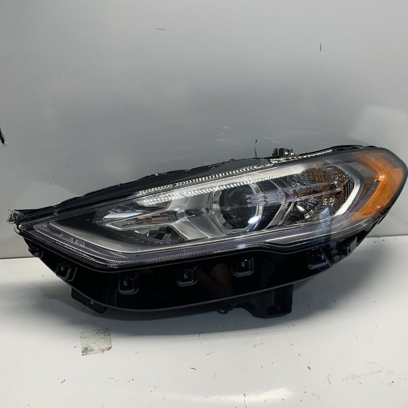 Head Lamp Driver Side Ford Fusion 2017-2020 Halogen With Led Signature Lighting Strip Capa , Fo2502350C – Hunt Parts
