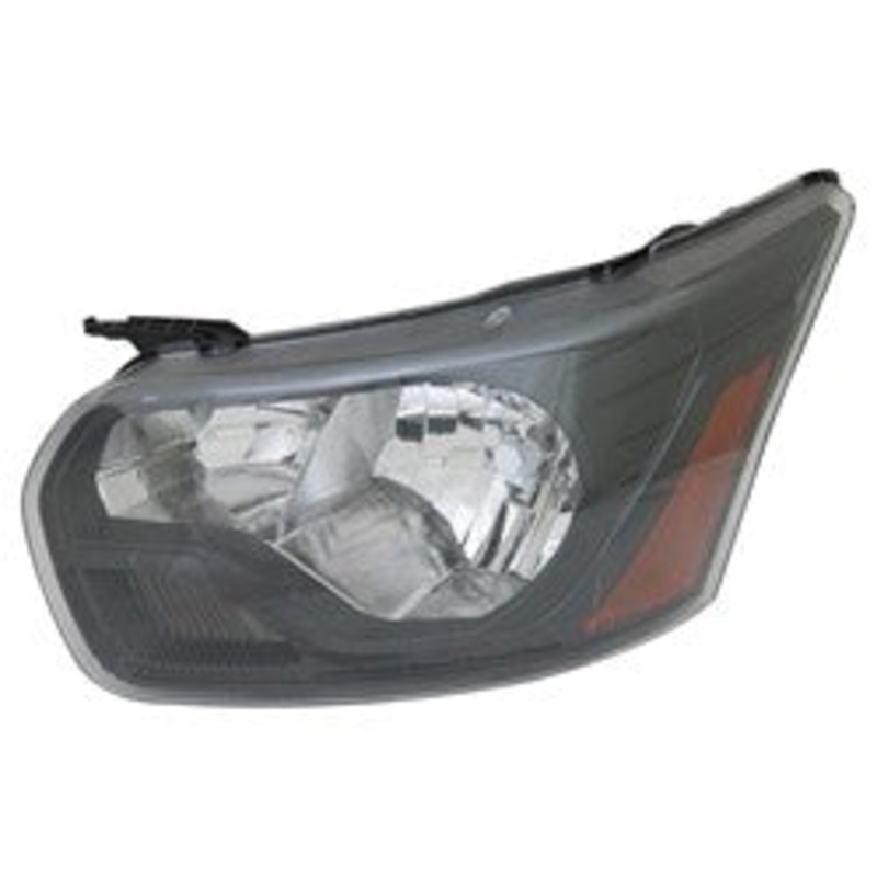 Head Lamp Driver Side Ford Transit T-350Hd Passngr 2016-2019 Without Logo With Black Bezel Front Om 9/2/15 Capa , Fo2502356C – Hunt Parts