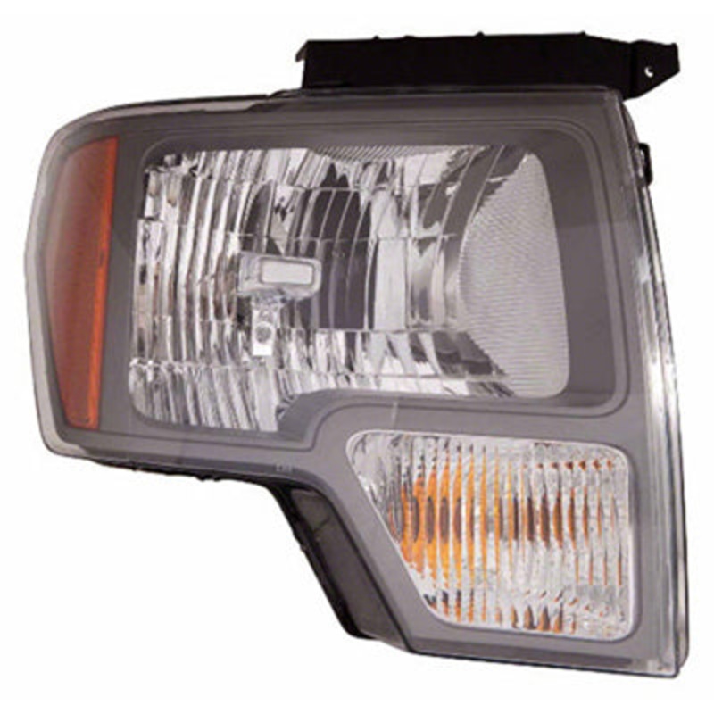 Head Lamp Passenger Side Ford F150 2010 Fx2 Model Sterling Gray Trim Capa , Fo2503297C – Hunt Parts