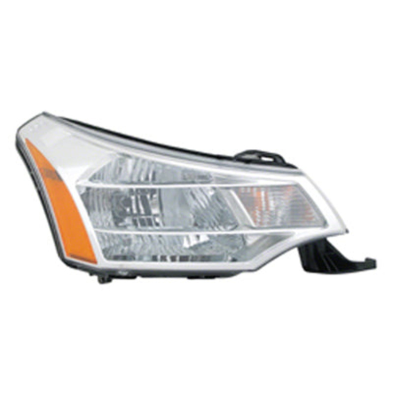 Head Lamp Passenger Side Ford Focus 2008-2011 (Bright Chrome Trim) Exclude 10-11 Sedan Ses Model Capa , Fo2503244C – Hunt Parts