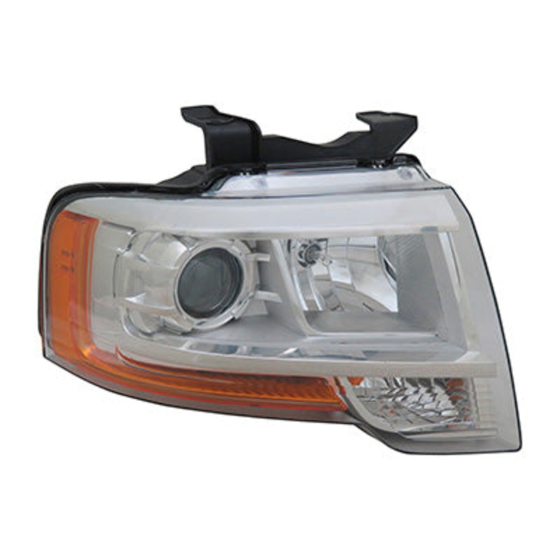 Head Lamp Passenger Side Ford Expedition 2015-2017 Projector Type Without Logo/Complex Reflector Black-Out Capa , Fo2503334C – Hunt Parts