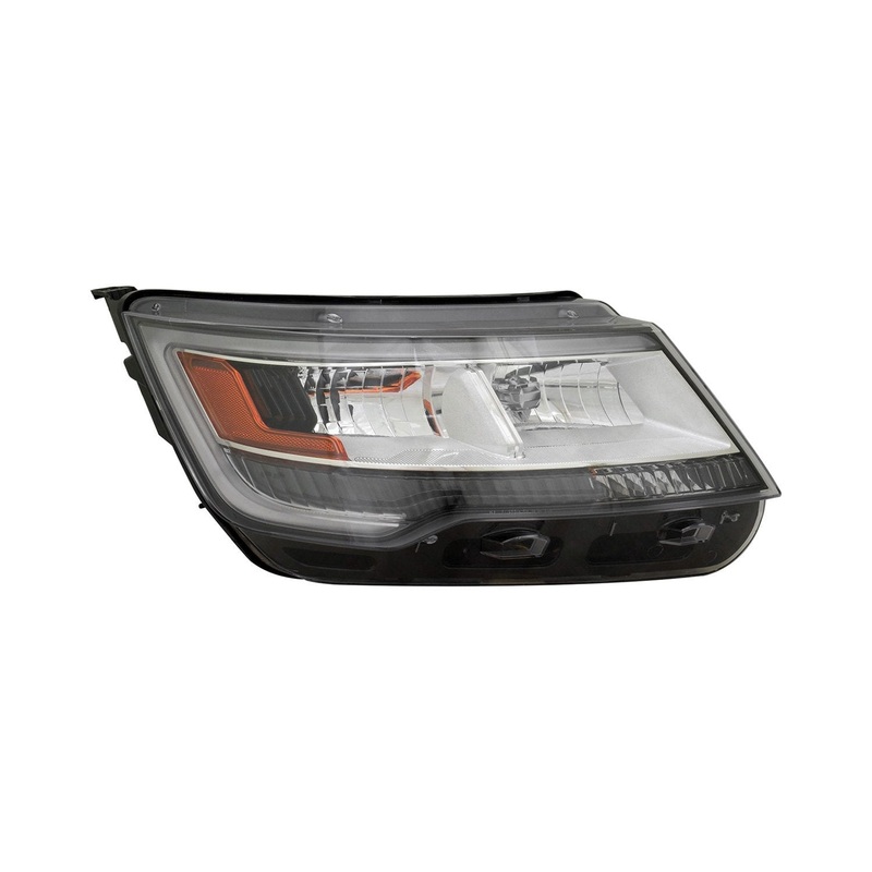 Head Lamp Passenger Side Ford Explorer 2016-2018 Hid Base Model Capa , Fo2519129C – Hunt Parts