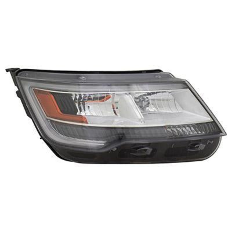 Head Lamp Passenger Side Ford Explorer 2016-2019 Led Xlt/Limited/Platinum Model Without Logo Capa , Fo2519130C – Hunt Parts