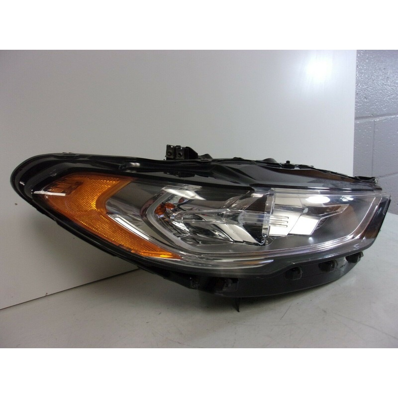 Head Lamp Passenger Side Ford Fusion 2017-2020 Halogen With Led Signature Lighting Strip Capa , Fo2503350C – Hunt Parts