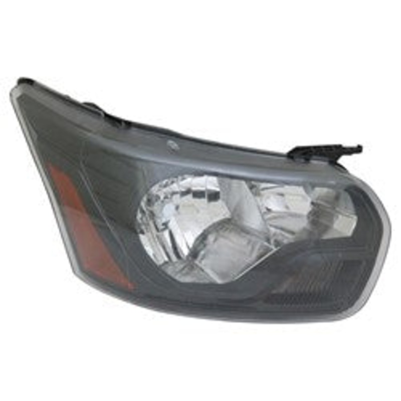 Head Lamp Passenger Side Ford Transit T-350Hd Passngr 2016-2019 Without Logo With Black Bezel Front Om 9/2/15 Capa , Fo2503356C – Hunt Parts
