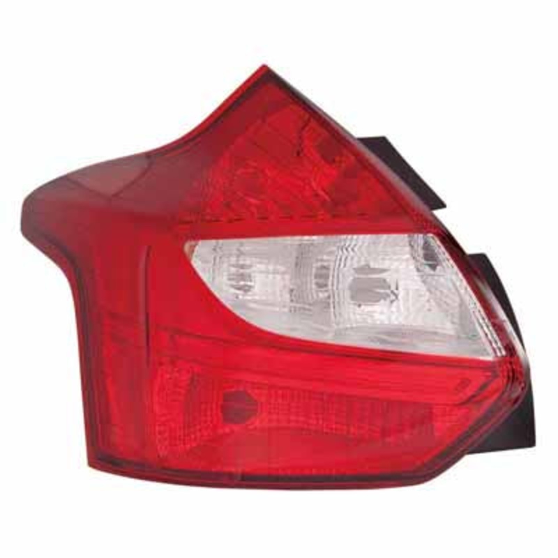 Tail Lamp Driver Side Ford Focus 2012-2014 Se/Sel/Titanium Models Without Rs Pkg Hatchback Capa , Fo2818152C – Hunt Parts
