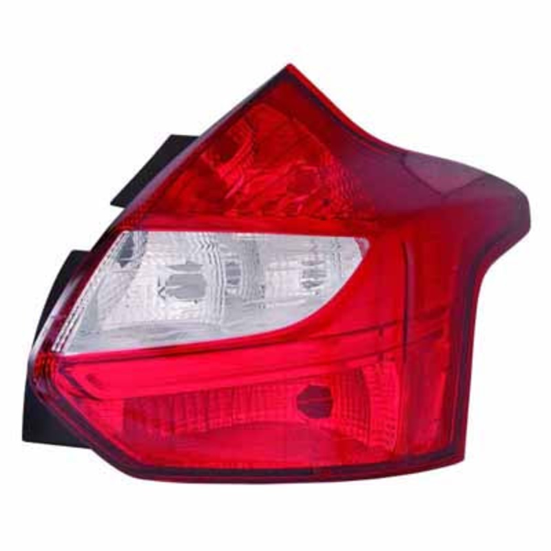 Tail Lamp Passenger Side Ford Focus 2012-2014 Se/Sel/Titanium Models Without Rs Pkg Hatchback Capa , Fo2819152C – Hunt Parts