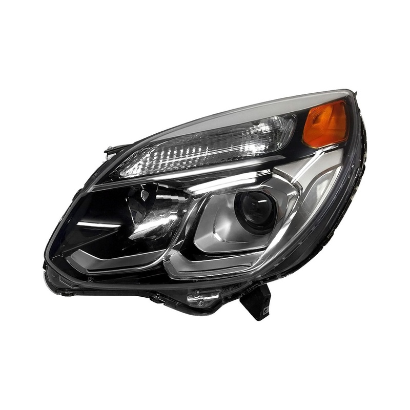 Head Lamp Driver Side Chevrolet Equinox 2016-2017 Halogen Capa , Gm2502424C – Hunt Parts