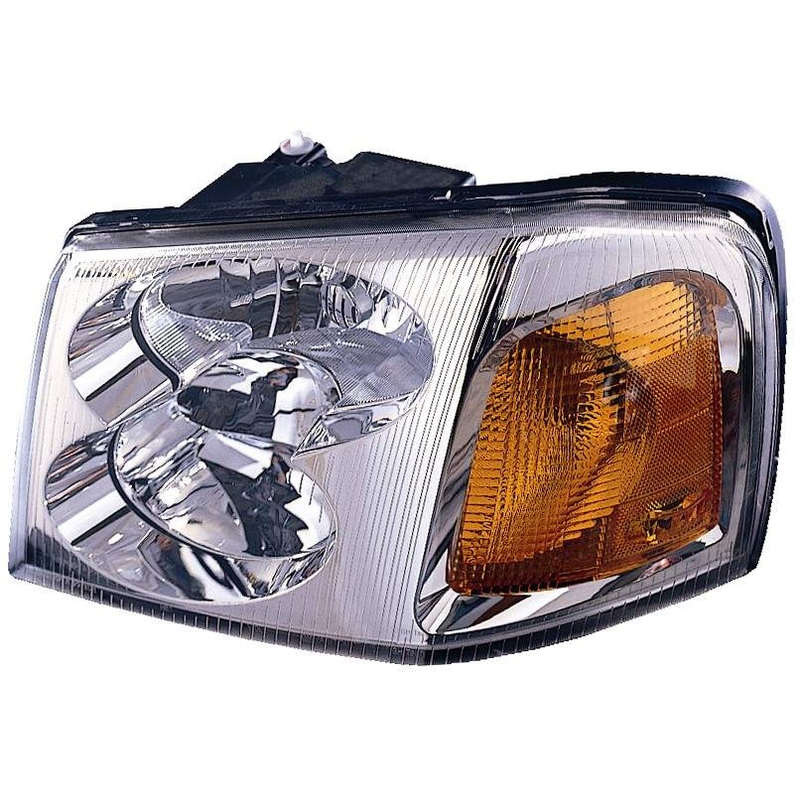 Head Lamp Driver Side Gmc Envoy 2002-2009 Capa – Hunt Parts