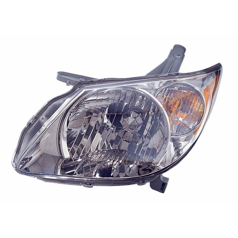 Head Lamp Driver Side Pontiac Vibe 2005-2008 Chrome Housing Capa , Gm2502249C – Hunt Parts