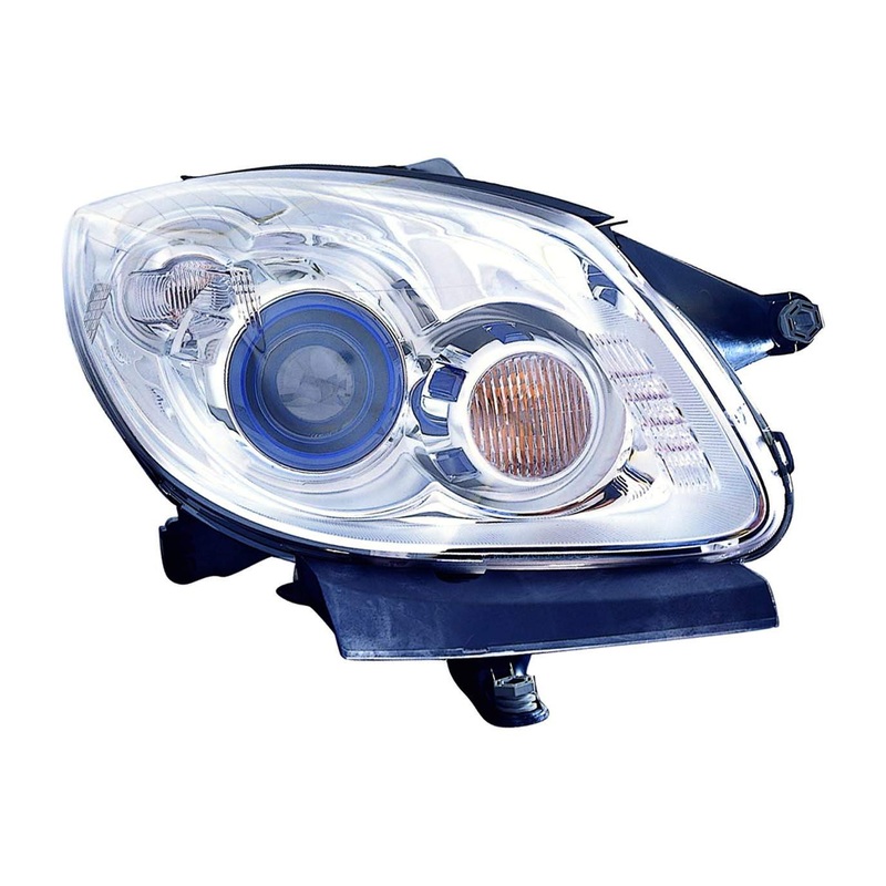 Head Lamp Passenger Side Buick Enclave 2008-2012 Hid Without Auto Adjust With Amber Park Lamp Bulb Capa , Gm2503311C – Hunt Parts