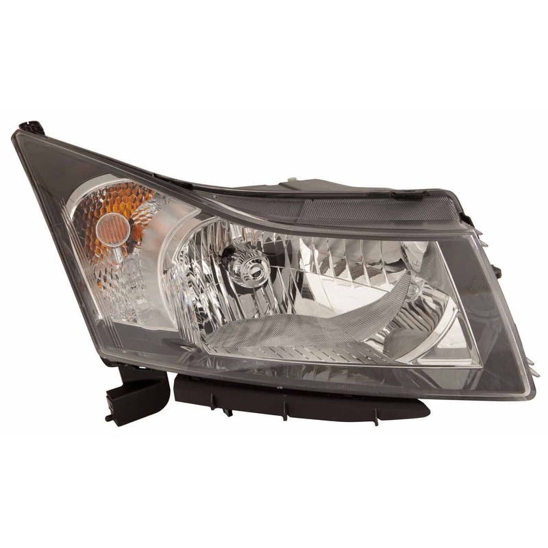 Head Lamp Passenger Side Chevrolet Cruze 2012-2015 2Nd Design Clear Ring Capa , Gm2503361C – Hunt Parts