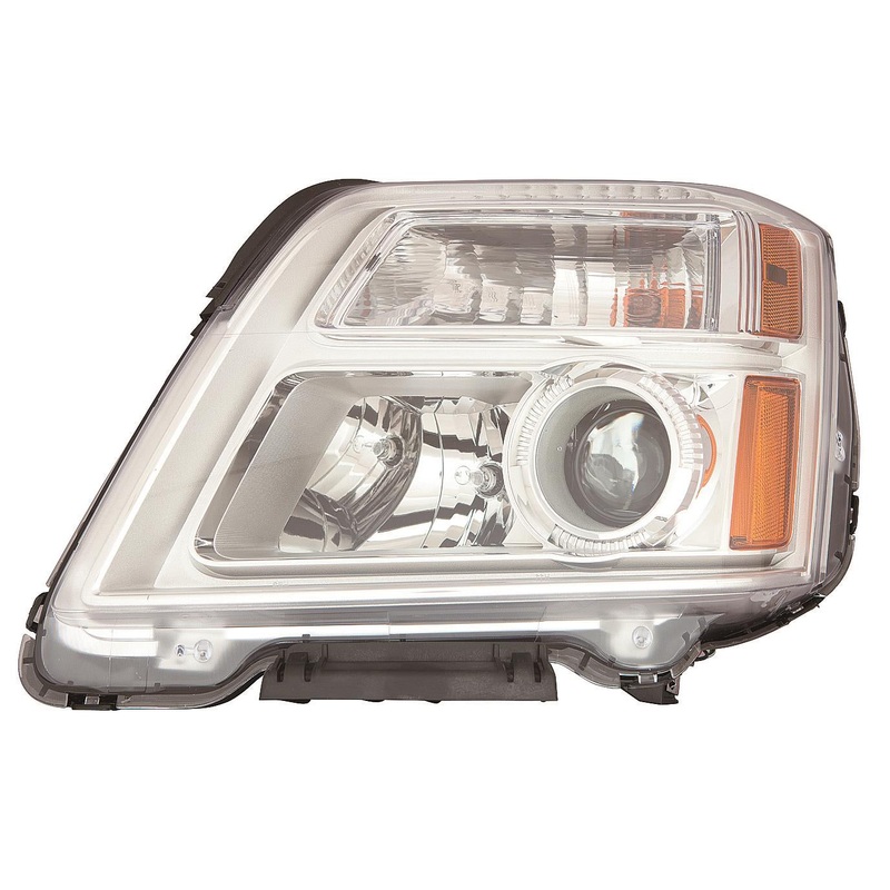 Head Lamp Passenger Side Gmc Terrain 2016-2017 With Chrome Bezel Capa , Gm2503435C – Hunt Parts