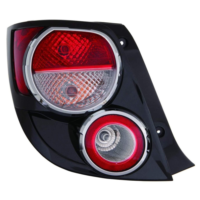 Tail Lamp Driver Side Chevrolet Sonic Hatchback 2012-2016 Capa – Hunt Parts
