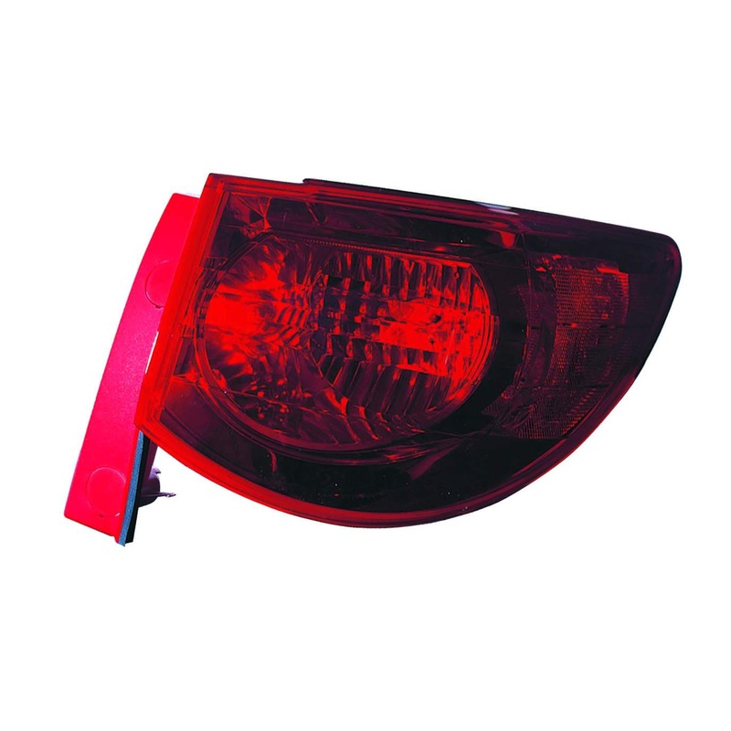 Tail Lamp Driver Side Chevrolet Traverse 2009-2012 Capa – Hunt Parts
