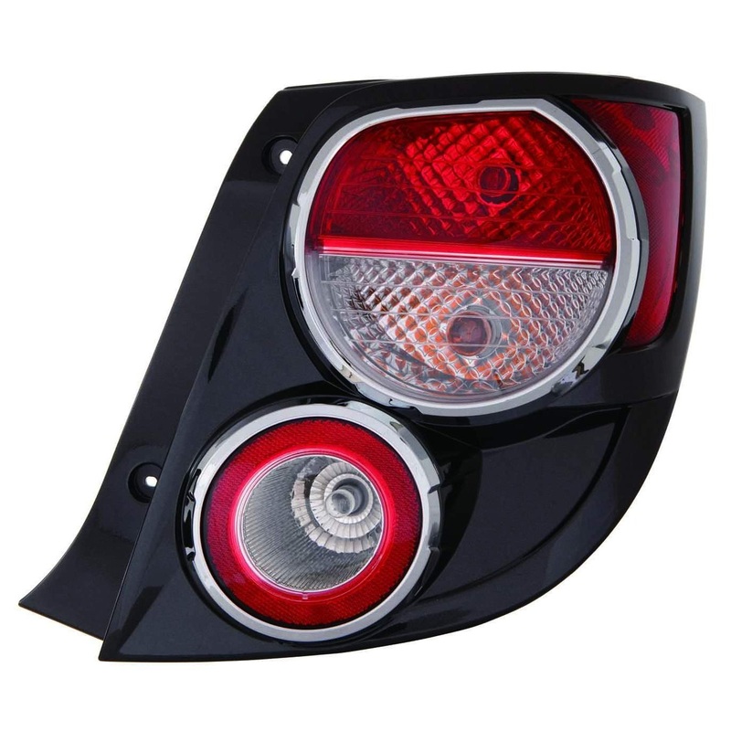 Tail Lamp Passenger Side Chevrolet Sonic Hatchback 2012-2016 Capa – Hunt Parts