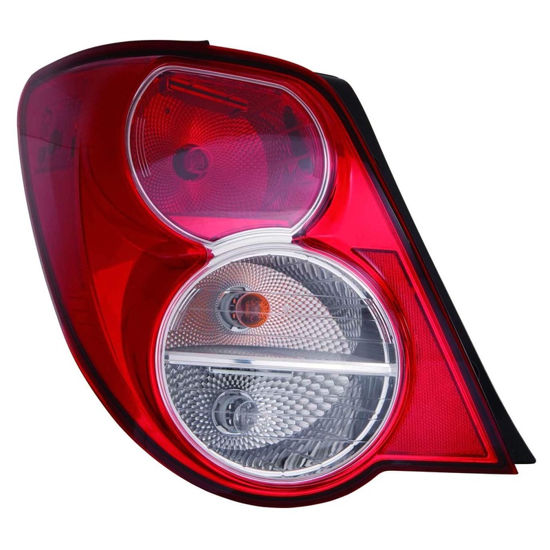Tail Lamp Passenger Side Chevrolet Sonic Sedan 2012-2016 Capa – Hunt Parts