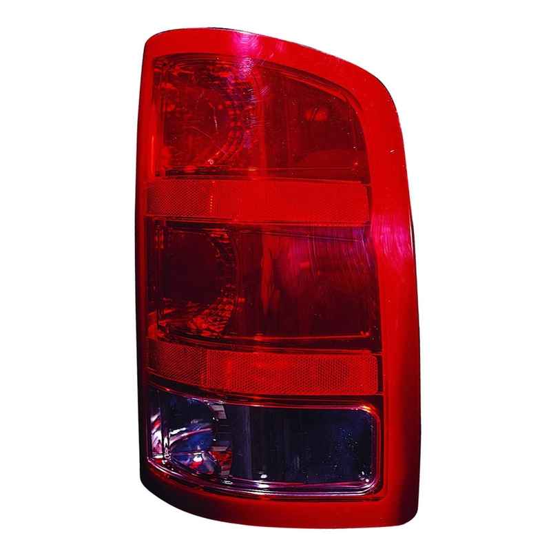 Tail Lamp Passenger Side Gmc Sierra Hybrid 2009-2013 Exclude Base/Dually/Denali Without Dark Red Trim With Large 3047 Back-Up Bulb Capa , Gm2801208C – Hunt Parts