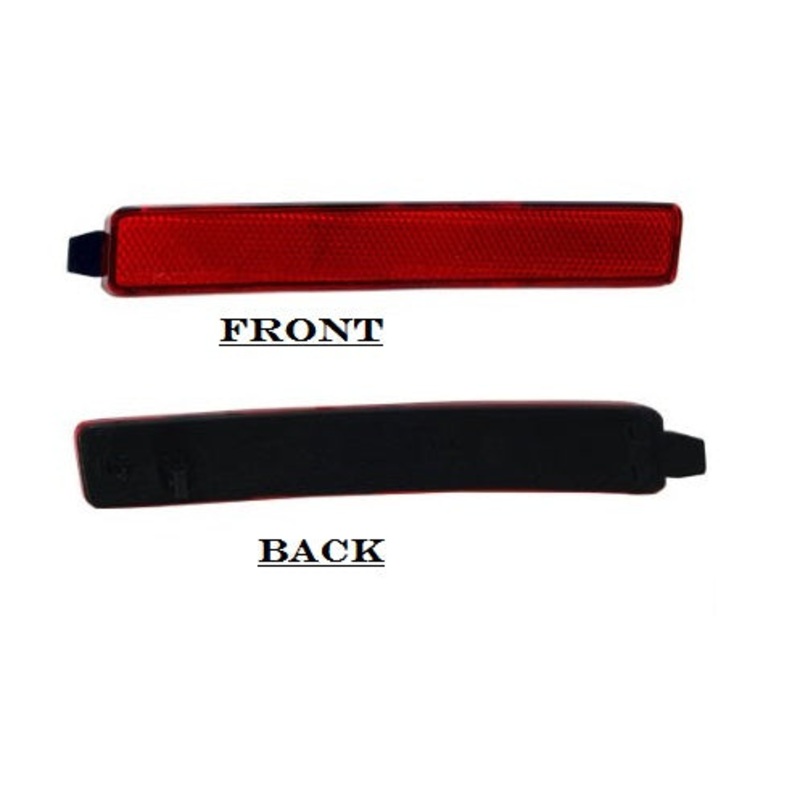 Reflector Rear Driver Side Cadillac Srx 2010-2016 A Capa , Gm2830100C – Hunt Parts