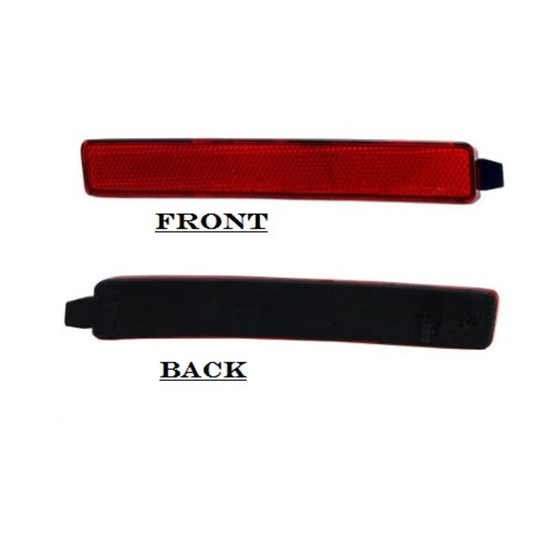 Reflector Rear Passenger Side Cadillac Srx 2010-2016 Capa , Gm2831100C – Hunt Parts