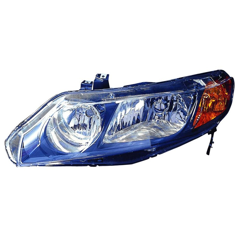 Head Lamp Driver Side Honda Civic Sedan 2006-2008 Capa – Hunt Parts