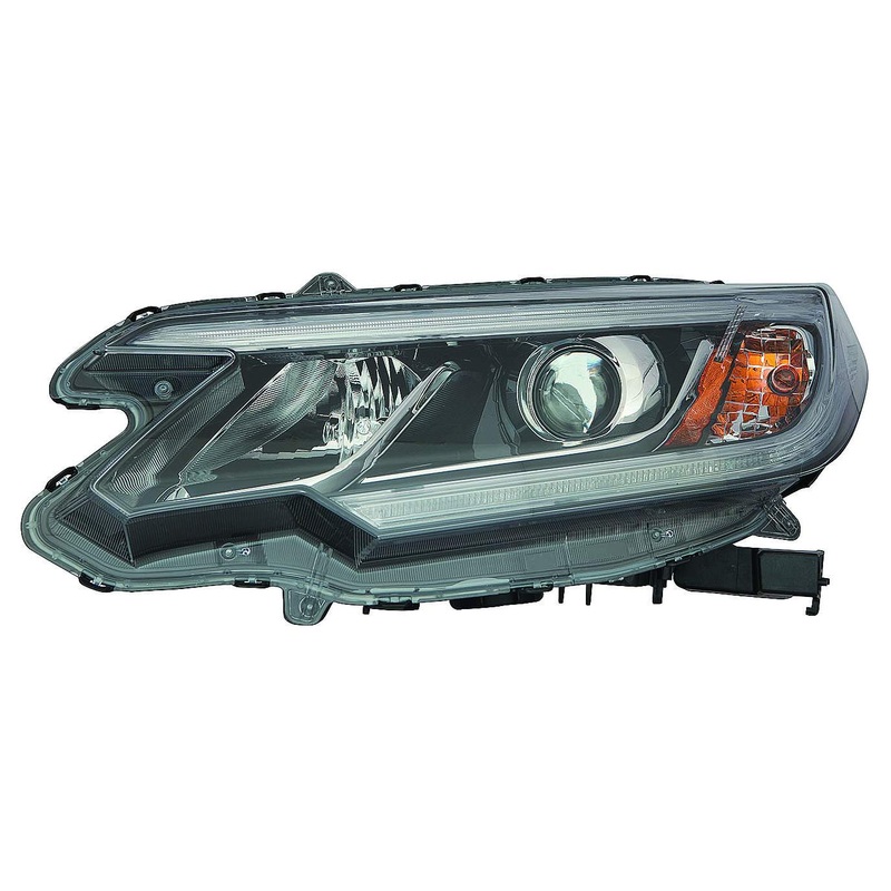 Head Lamp Driver Side Honda Crv 2015-2016 Halogen Touring Capa , Ho2502170C – Hunt Parts