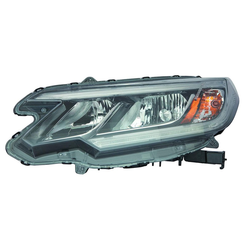 Head Lamp Driver Side Honda Crv 2015-2016 Halogen With Led Drl Ex/Ex-L Capa , Ho2502161C – Hunt Parts