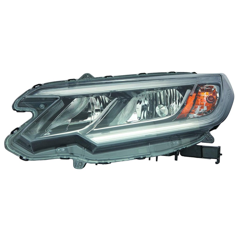 Head Lamp Driver Side Honda Crv 2015-2016 Halogen Without Led Drl Lx Capa , Ho2502162C – Hunt Parts