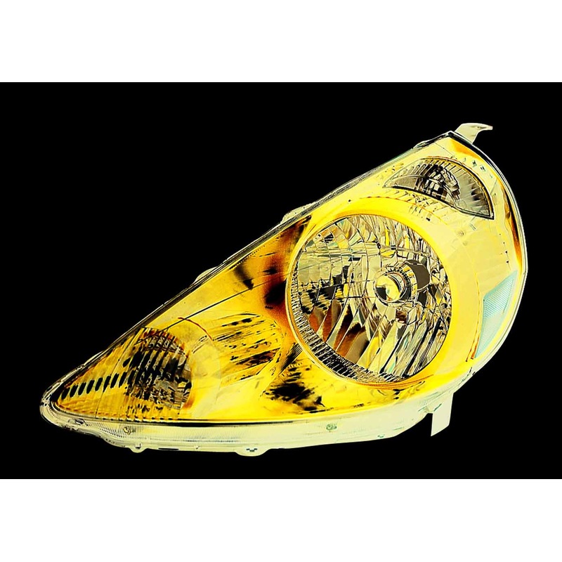 Head Lamp Driver Side Honda Fit 2007-2008 Vivid Blue(Code B520P) Capa , Ho2502132C – Hunt Parts