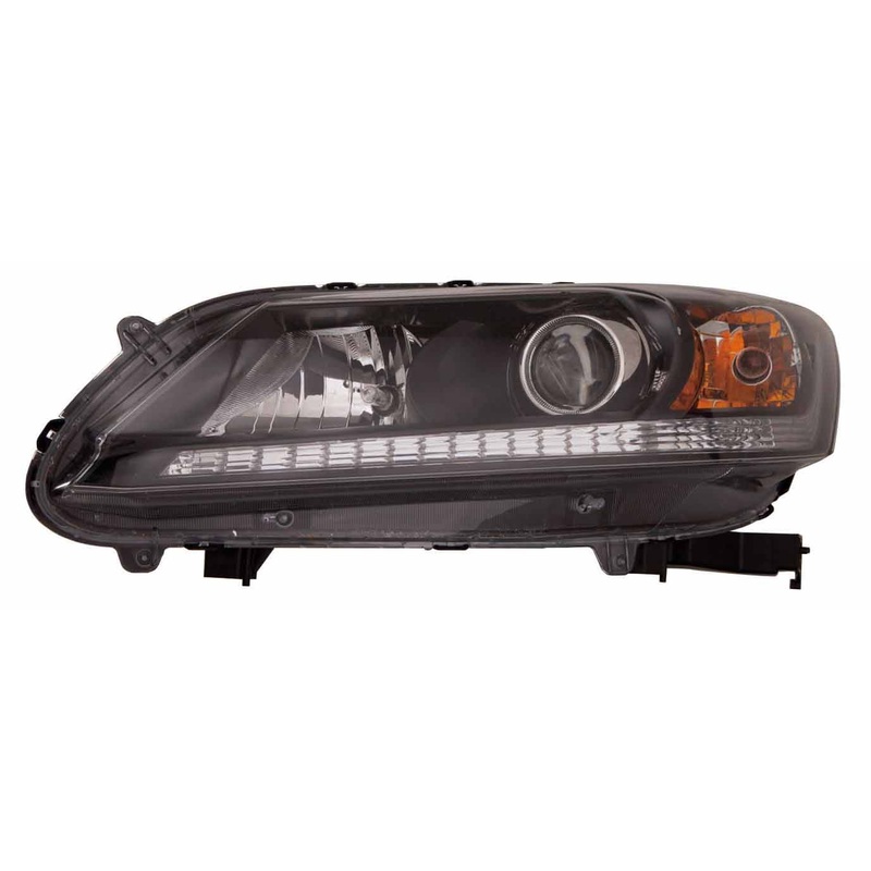 Head Lamp Passenger Side Honda Accord Sedan 2013-2015 Halogen Ex/Lx/Sport Models/2.4 Liter Ex-L Capa , Ho2503151C – Hunt Parts