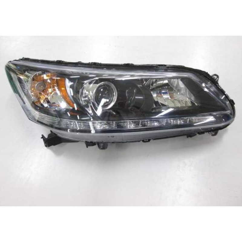 Head Lamp Passenger Side Honda Accord Sedan 2013-2015 Halogen With Led Drl 3.5L Ex-L Models Capa , Ho2503156C – Hunt Parts