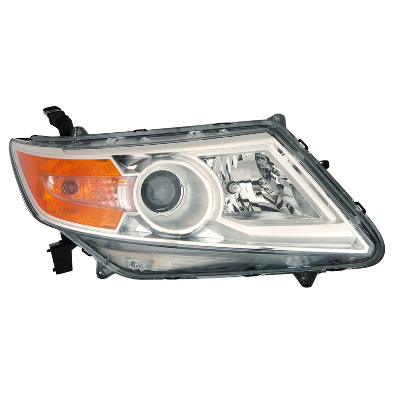 Head Lamp Passenger Side Honda Odyssey 2011-2013 Hid Capa , Ho2503143C – Hunt Parts