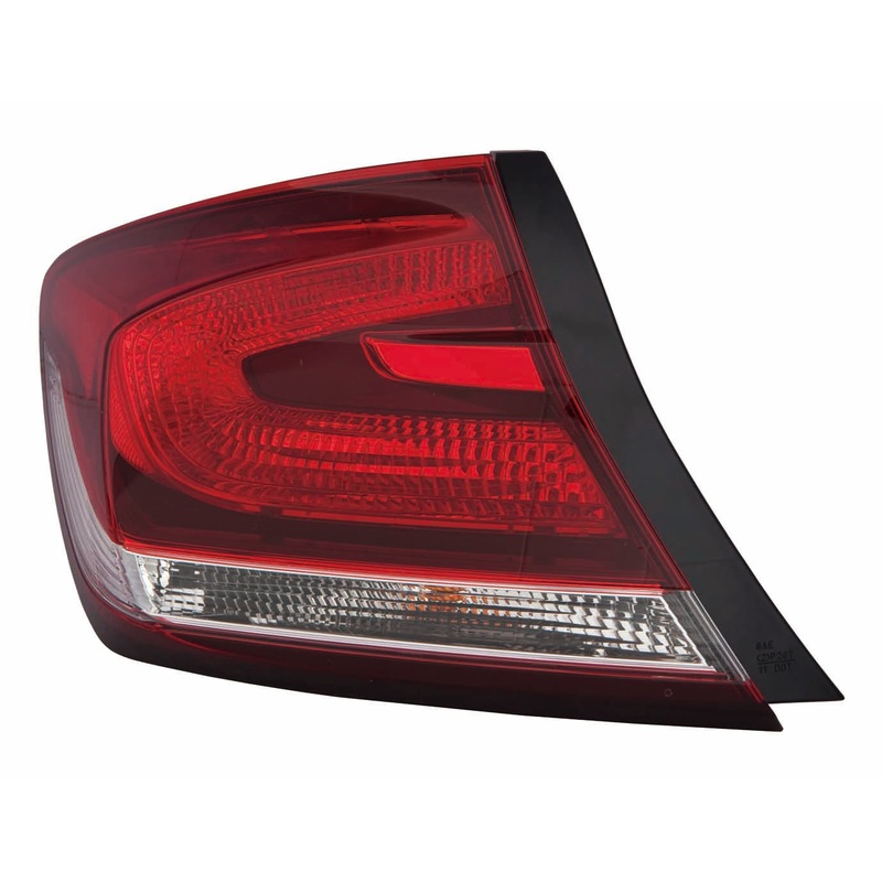 Tail Lamp Driver Side Honda Civic Sedan 2013-2015 Capa – Hunt Parts