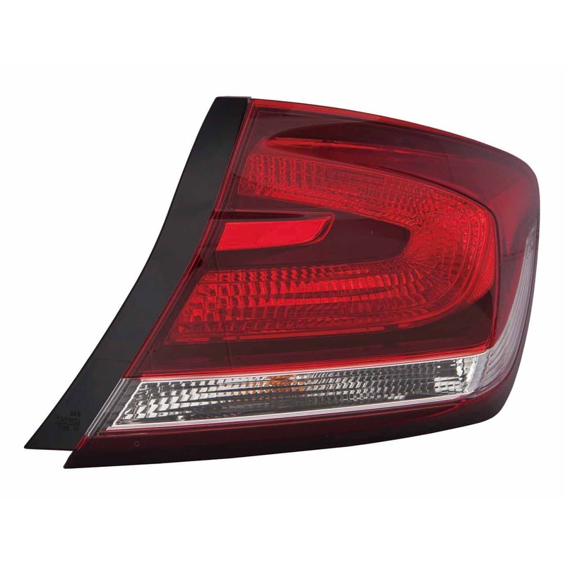 Tail Lamp Passenger Side Honda Civic Sedan 2013-2015 Capa – Hunt Parts