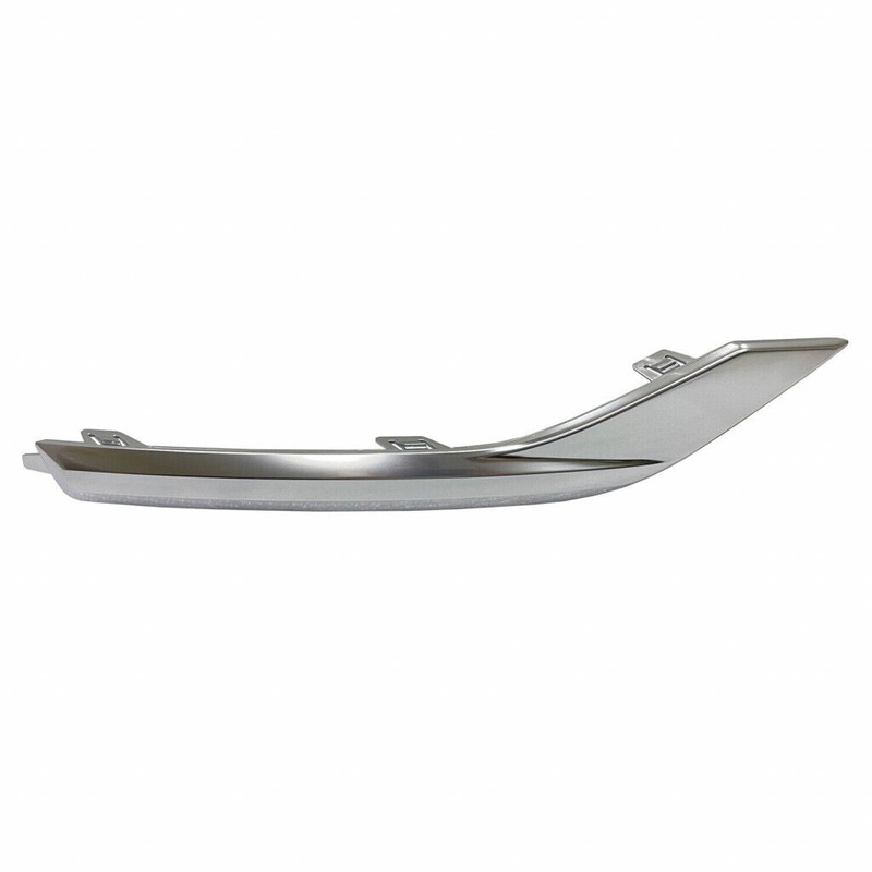 Bumper Molding Rear Driver Side Hyundai Santa Fe 2021-2023 Satin Chrome Exclude Hatchback , Hy1146112 – Hunt Parts