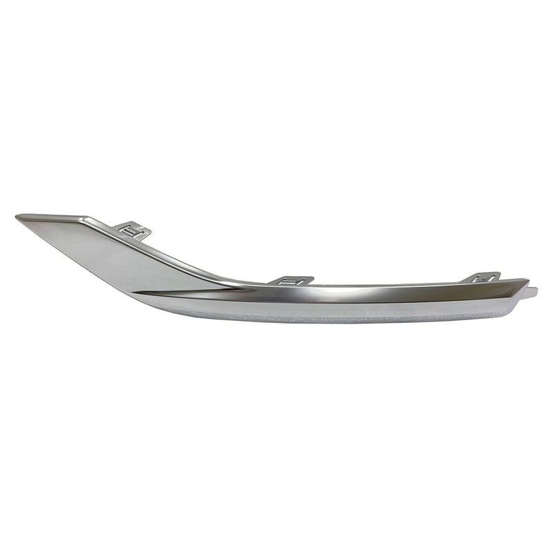 Bumper Molding Rear Passenger Side Hyundai Santa Fe 2021-2023 Satin Chrome Exclude Hatchback , Hy1147112 – Hunt Parts