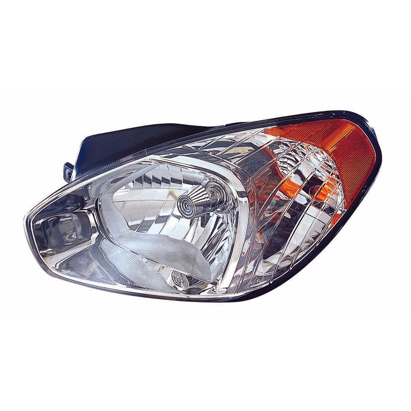 Head Lamp Driver Side Hyundai Accent Hatchback 2007-2011 Capa – Hunt Parts