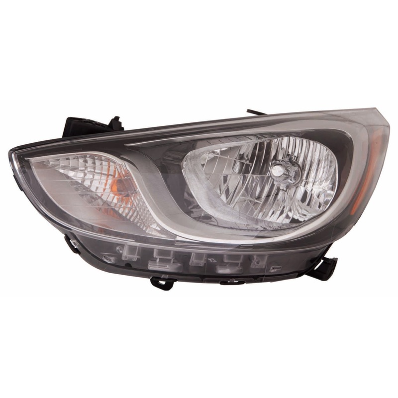Head Lamp Driver Side Hyundai Accent Hatchback 2012-2014 Capa – Hunt Parts