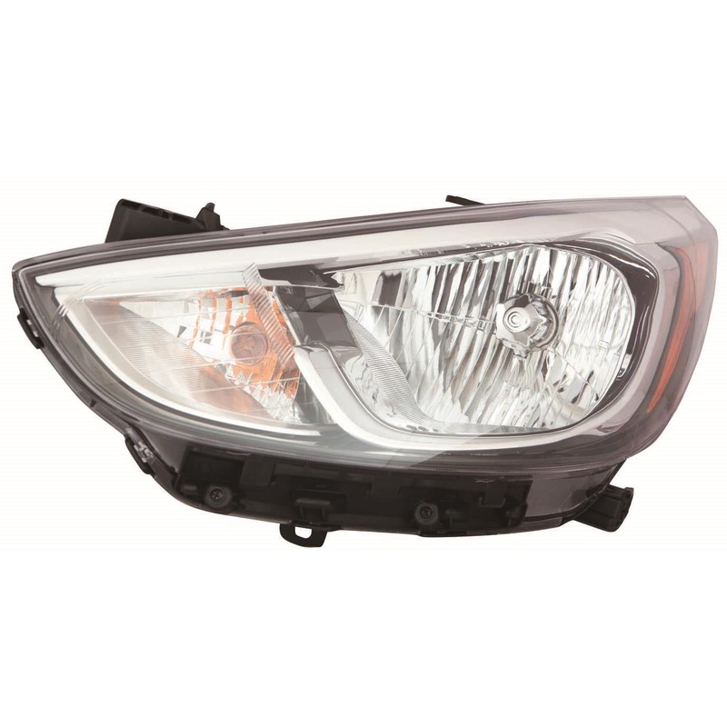 Head Lamp Driver Side Hyundai Accent Hatchback 2015-2017 Halogen Without Led Capa , Hy2502192C – Hunt Parts