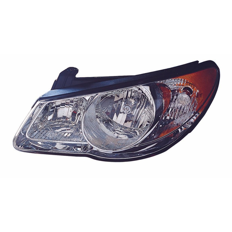 Head Lamp Driver Side Hyundai Elantra 2007-2009 Capa – Hunt Parts