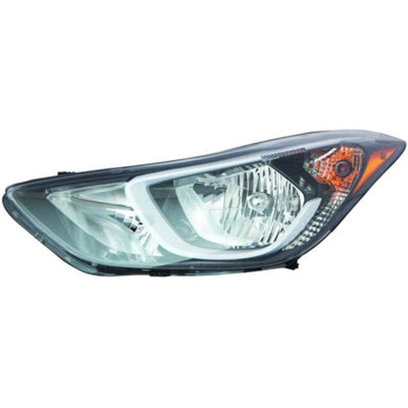 Head Lamp Driver Side Hyundai Elantra Sedan 2014-2016 Halogen Usa Built , Hy2502187U – Hunt Parts