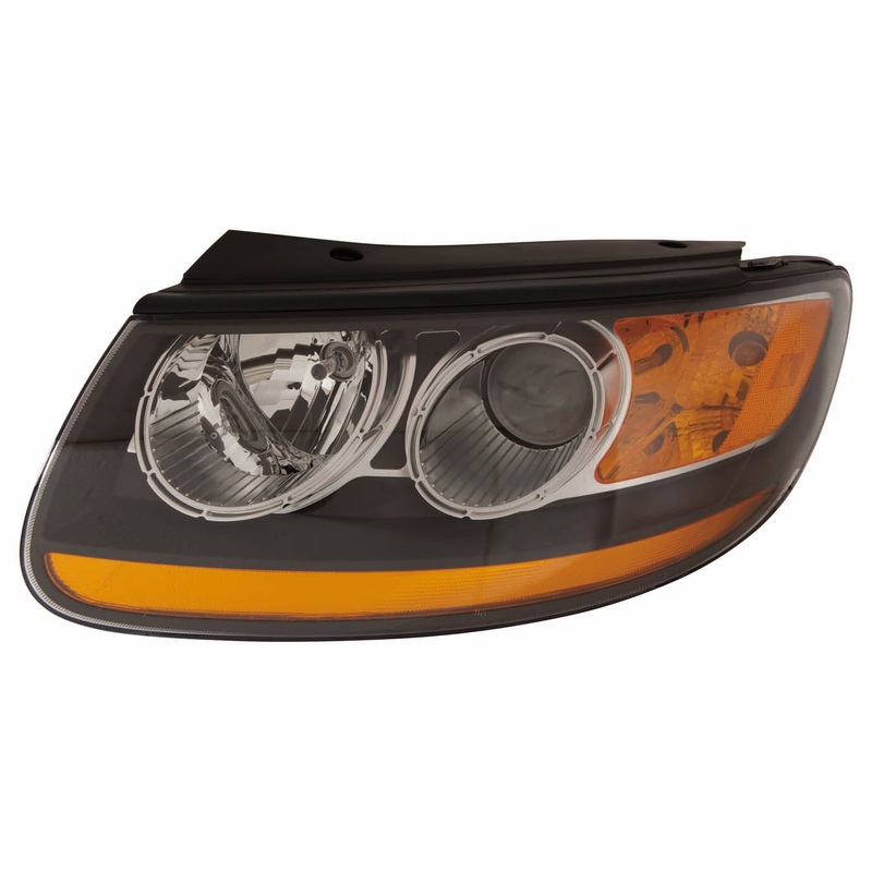Head Lamp Driver Side Hyundai Santa Fe 2007-2009 From 39393 Capa , Hy2502150C – Hunt Parts